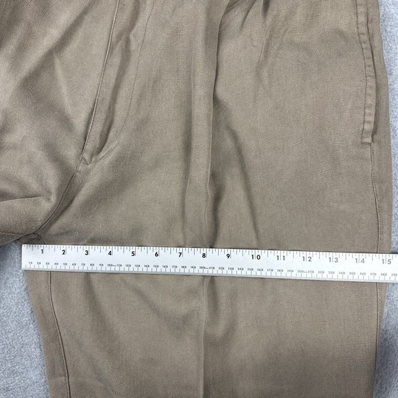 Vintage Tommy Bahama Pants Mens 40 (38x28) 100% Silk Wide Leg Relax Pleated Y2K - Picture 7 of 9